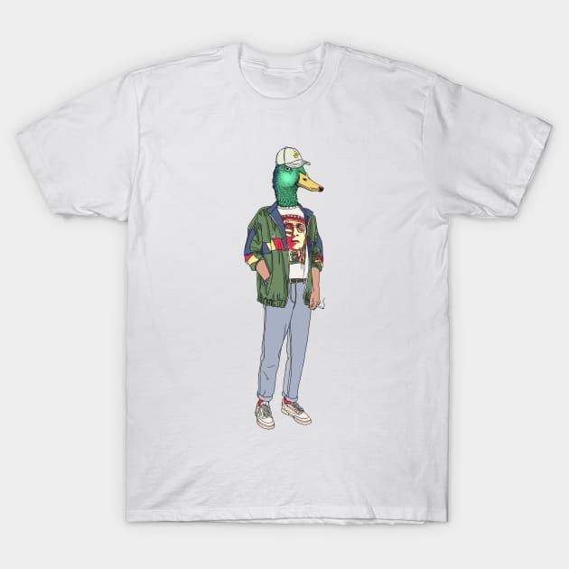 Streetwear Duck T-Shirt by laura_guerin